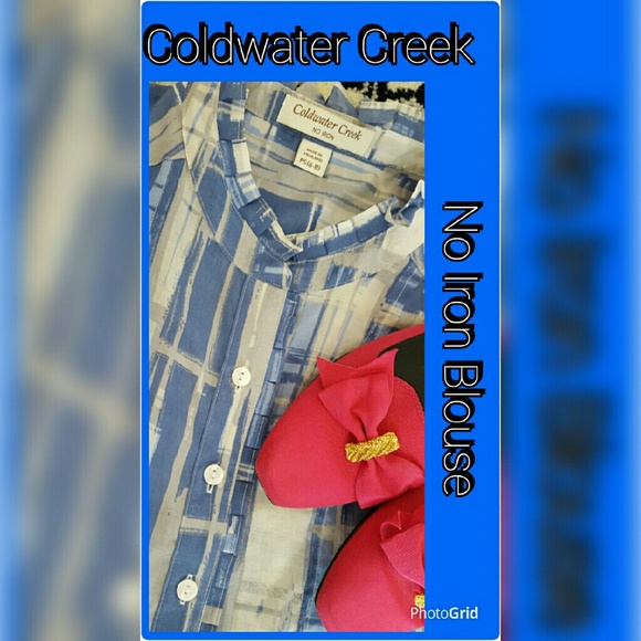 Coldwater Creek Sleeveless Blouse