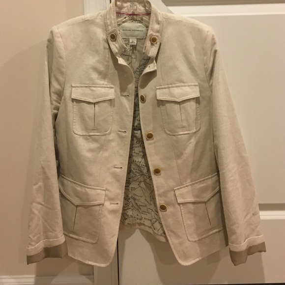 Banana Republic safari style jacket