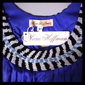 Mara Hoffman Silk Jersy dress with beautiful beads