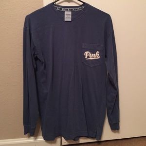 Pink long sleeve shirt