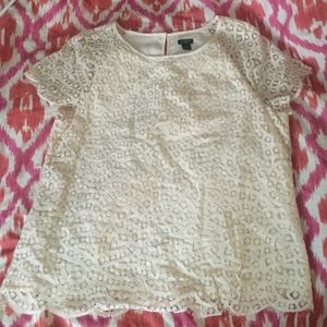 Jcrew lace top