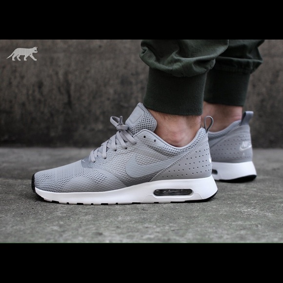 SOLD Mens Nike Air Max Tavas Wolf Grey/White Sz 8 - Picture 3 of 4