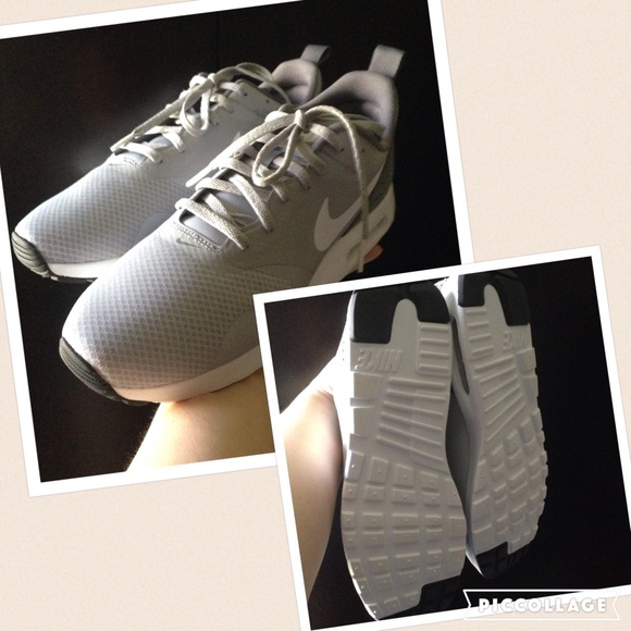 SOLD Mens Nike Air Max Tavas Wolf Grey/White Sz 8 - Picture 4 of 4