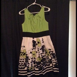 Green Floral Sundress