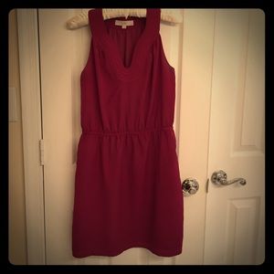 Red LOFT dress, perfect for warm weather!