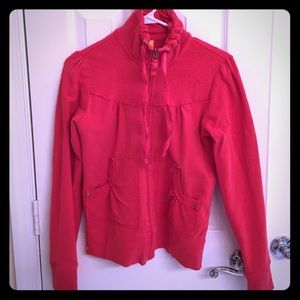 Pink Lole zip up workout Jacket