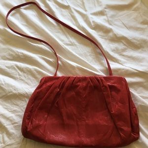 Red Hobo Purse
