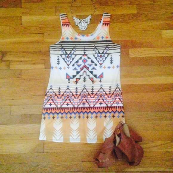 NWOT cute print dress!