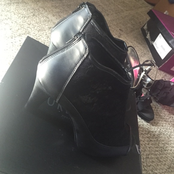 Lane Bryant Lace Heels/Wedges🌻 - Picture 3 of 4