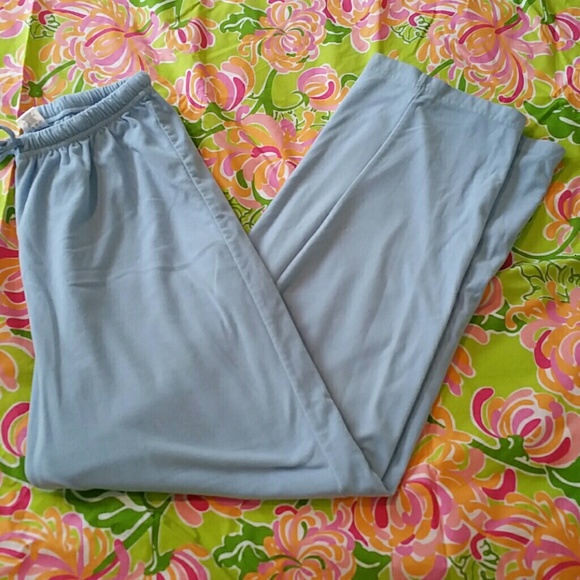Baby Blue, Super Soft, Drawstring Pants