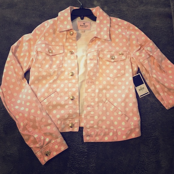 NTW AUTHENTIC JUICY COUTURE pink denim jacket