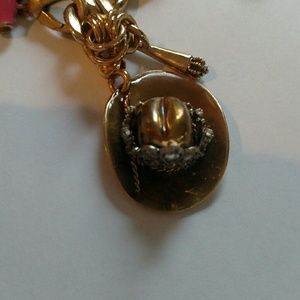 Juciy rodeo cowgirl charm
