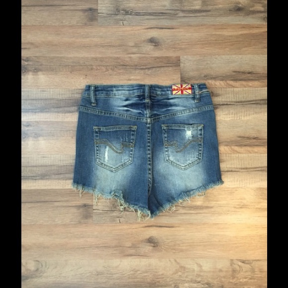 SALE🌟HIGH WAISTED JEAN SHORT - Picture 3 of 5
