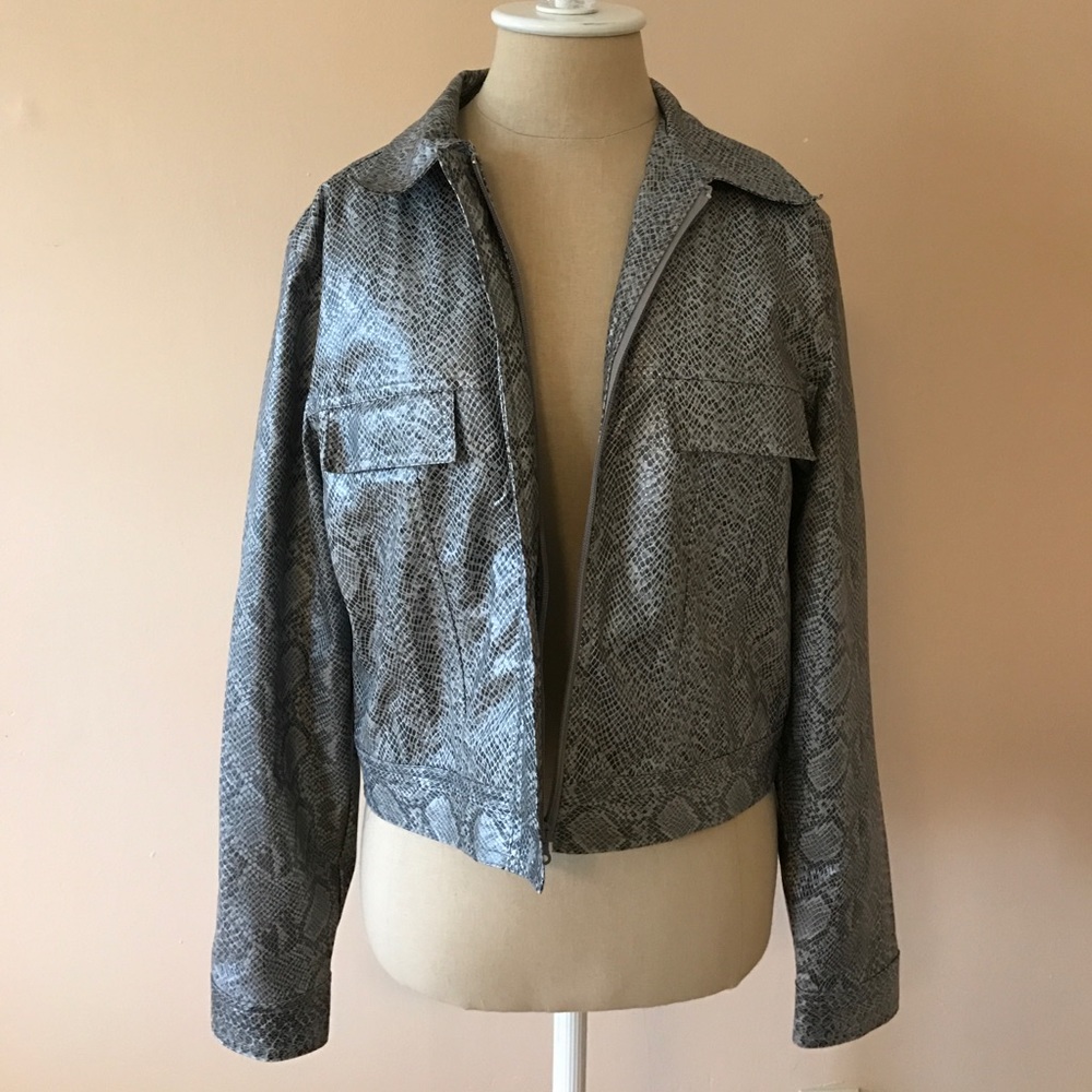 Fu Da New York Python Print Jacket
