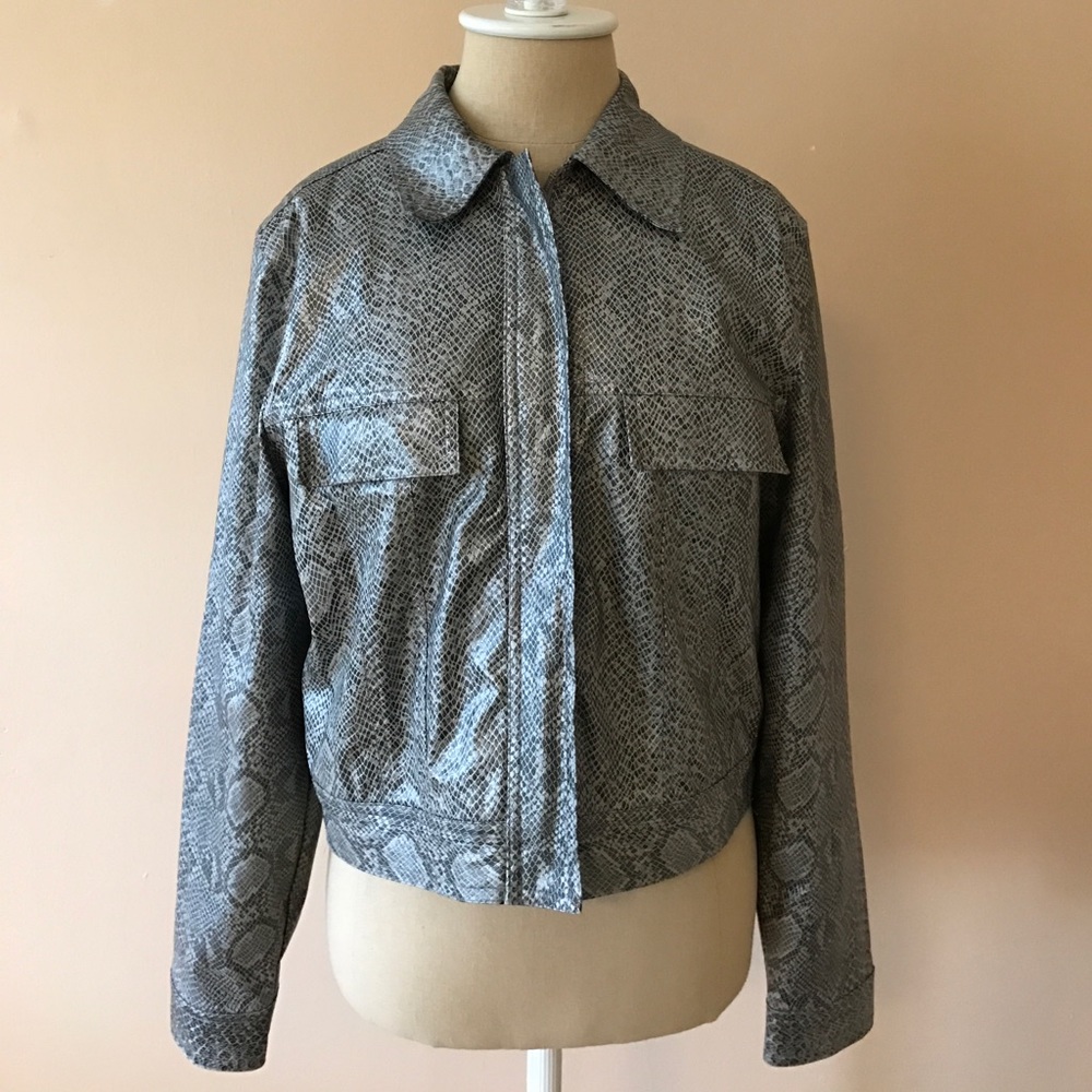 Fu Da New York Python Print Jacket - Picture 4 of 4