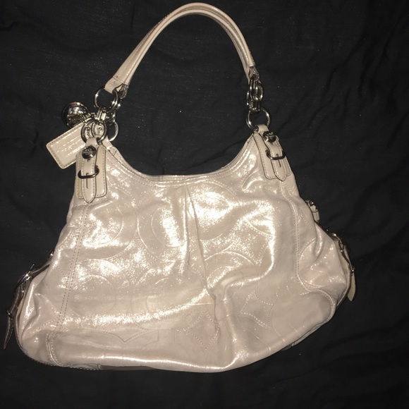 Coach purse, learher