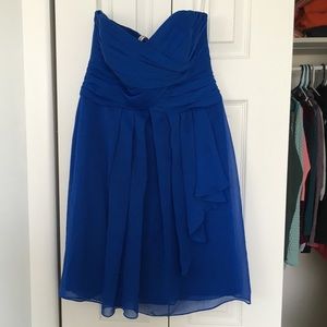 Blue dress
