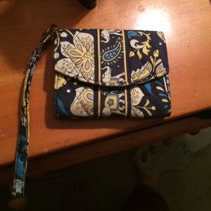 Vera Bradely elephant wristlet