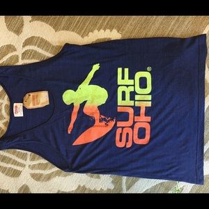 Homage Vintage Retro Men's Tank SURF OHIO
