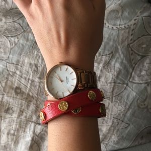 Super cute Tory Burch leather wrap.