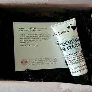 I Love... Coconut & Cream
