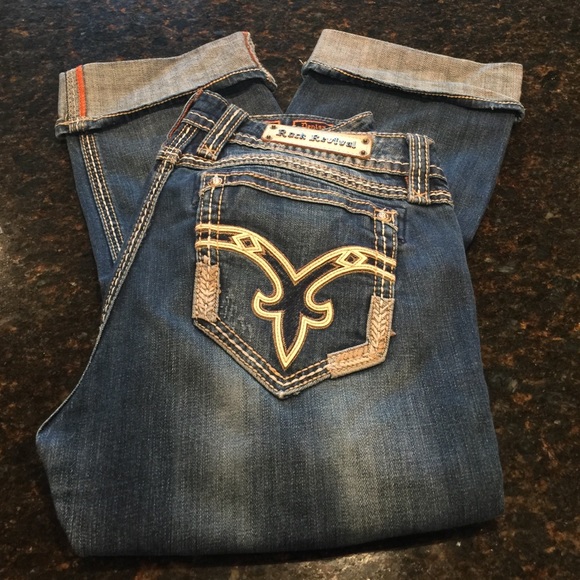 Rock revival 34 easy Capri jeans