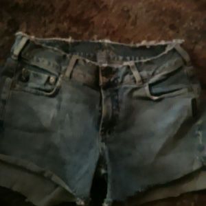 Silver shorts