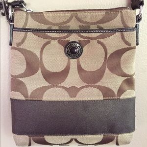 Coach cross-body purse