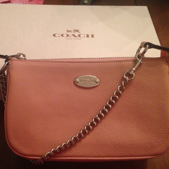 large Coach wristlet