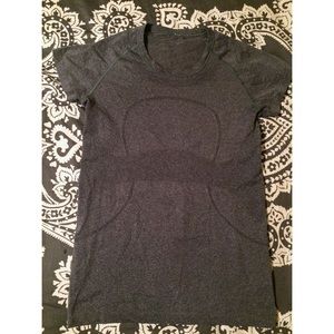Lululemon Run Swiftly Gray Top