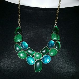 Handmade glass necklace