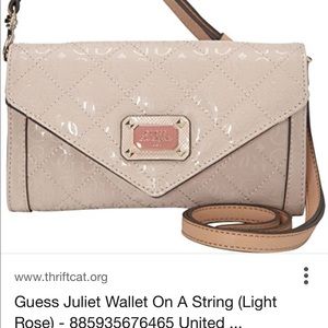 Guess wallet on a string.