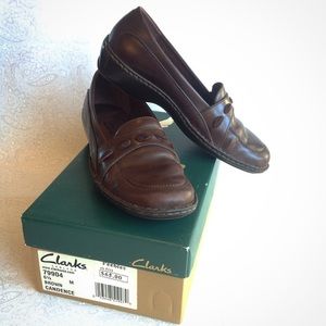 Clarks Brown Flats