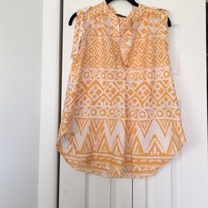 Dressy sleeveless shirt
