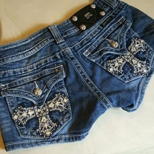 Miss Me shorts size 25