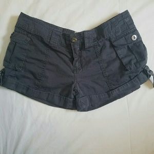 Navy blue cargo shorts