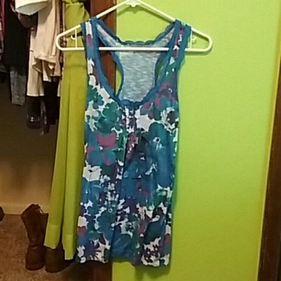 Flower tank top