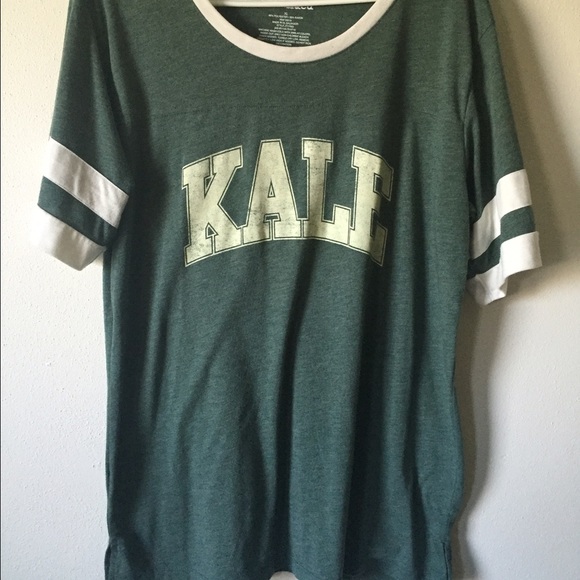 "Kale" university style t shirt
