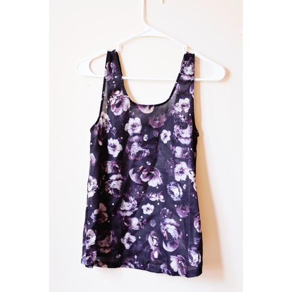 H&M floral tank top