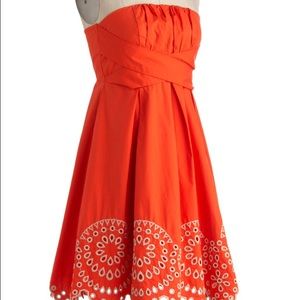 Orange Rush Dress