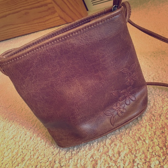 Relic leather crossbody