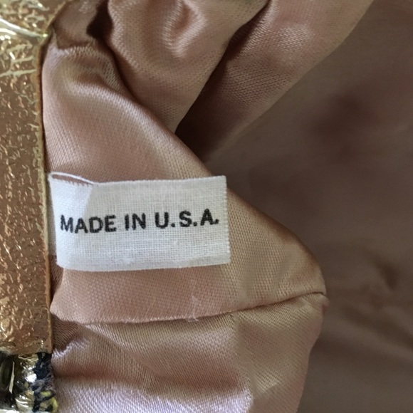 GOLD TONE BAG - Picture 4 of 4