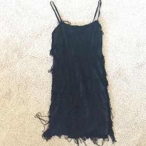 Black Flapper Dress