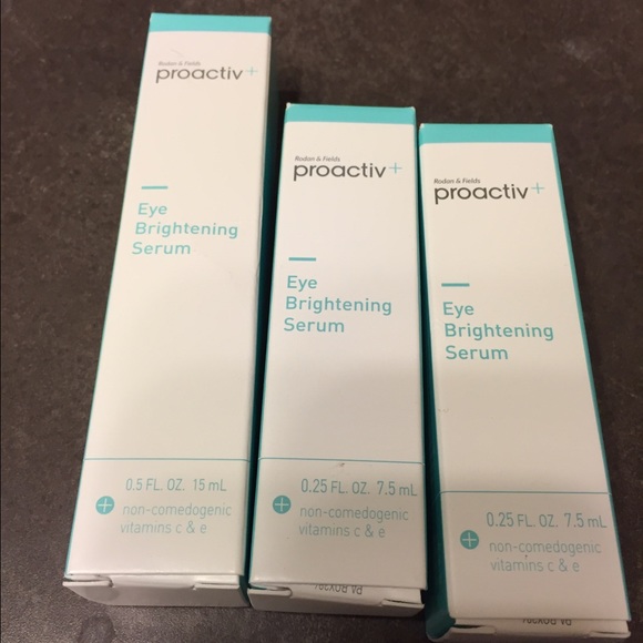 Proactive Eye Brightening Cream.