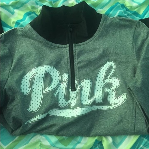 vs pink ultimate zip up