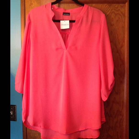 Zenobia blouse/ Dia & Co/ NWT