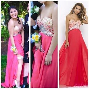 Blush Prom Dress