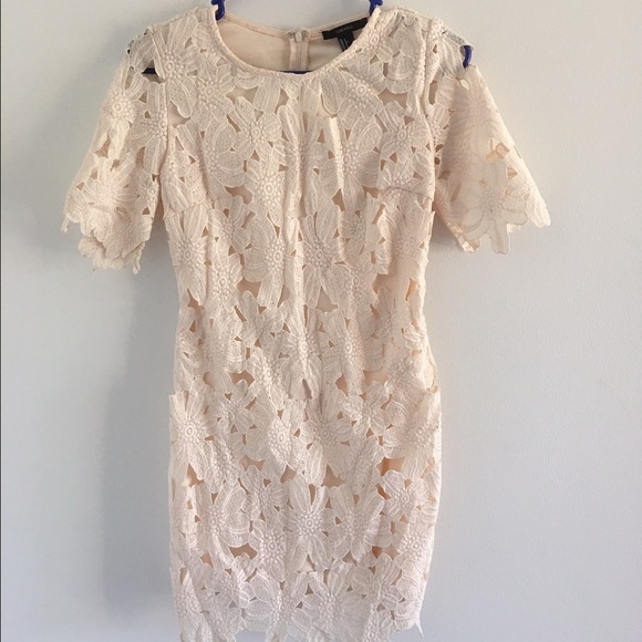 White lace dress in size S