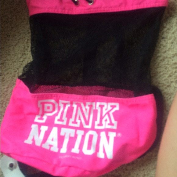 Victoria secret workout mesh gym bag