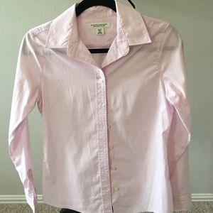 Banana Republic women's fitted dress shirt